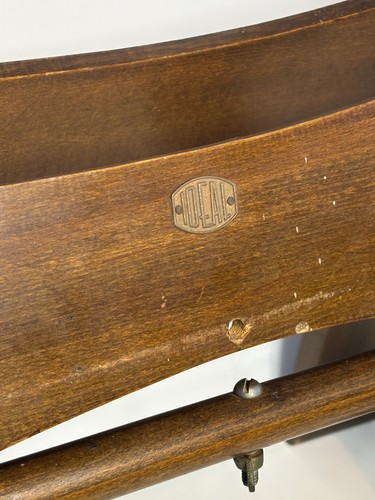 Vintage 60s 70s Mid-Century Wooden Egyptian Camel Foot Stool Seat Saddle FRAME - Picture 9 of 15