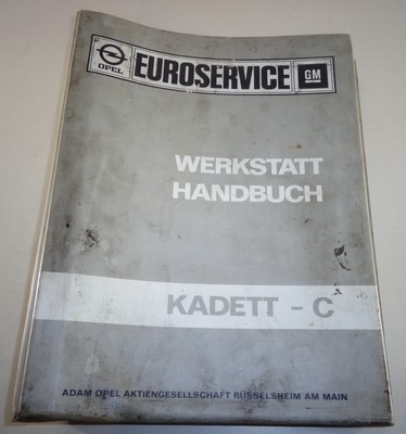 Workshop Manual Opel Kadett C Stand 08 1973 Ebay