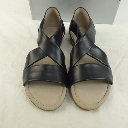 Gabor Sweetly Sandals Black Leather Size UK 7 - Picture 3 of 9