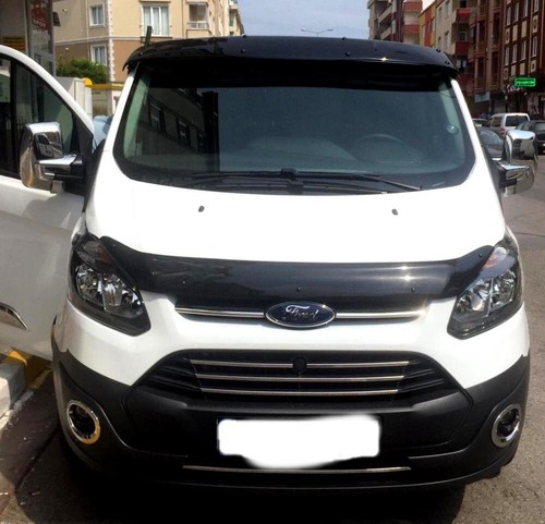 FORD TRANSIT CUSTOM 2013-2024 SOLID SUNVISOR SUN VISOR WIND DEFLECTOR - Picture 3 of 5