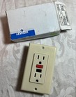 LEVITONE GFCI GFI GROUND FAULT CIRCUIT RECEPTACLE IVORY NEW 6599-I