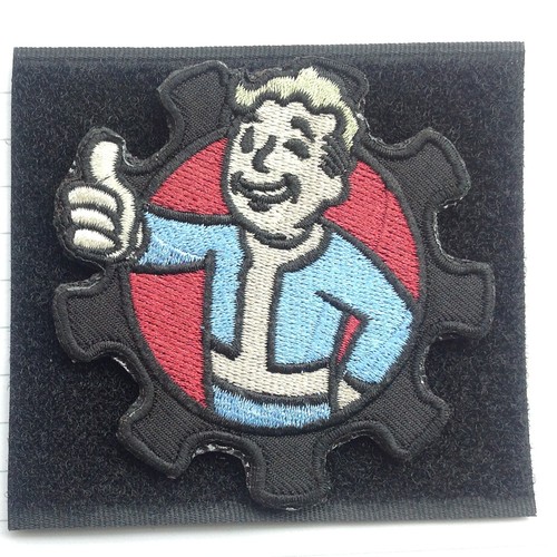 Parche de bucle táctico Fall Out Boy Pop Punk Rock insignia bordada a todo color - Imagen 2 de 2