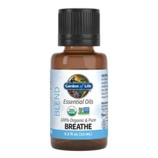 Essential Oil Blend  Breath 0.5 Oz By Garden of Life