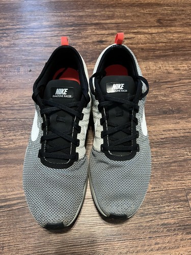 Nike Dualtone Racer 918227-001 Herren Schnürschuhe Turnschuhe Laufschuhe Größe 12 Grau