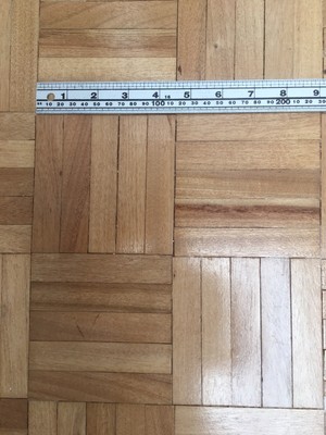 Reclaimed Parquet Flooring X100 Fingers Iroko African Teak Ebay