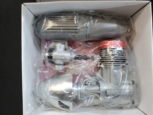TIGER SHARK 75 SCHNUERLE PORTED, RC AIRPLANE ENGINE WITH MUFFLER N.I.B 📦 - Picture 13 of 17