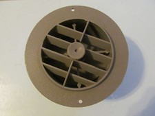 4" BEIGE Round Rotaire Grille Damper Heat AC Outlet Register Vent 2" Reducer