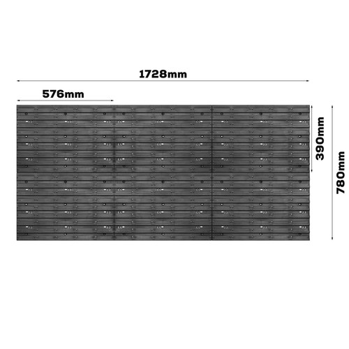 101 Stapelboxen Wandregal Werkzeugwand XXL 173 x 78 cm Werkzeughalter Werkstatt - Bild 3 von 7