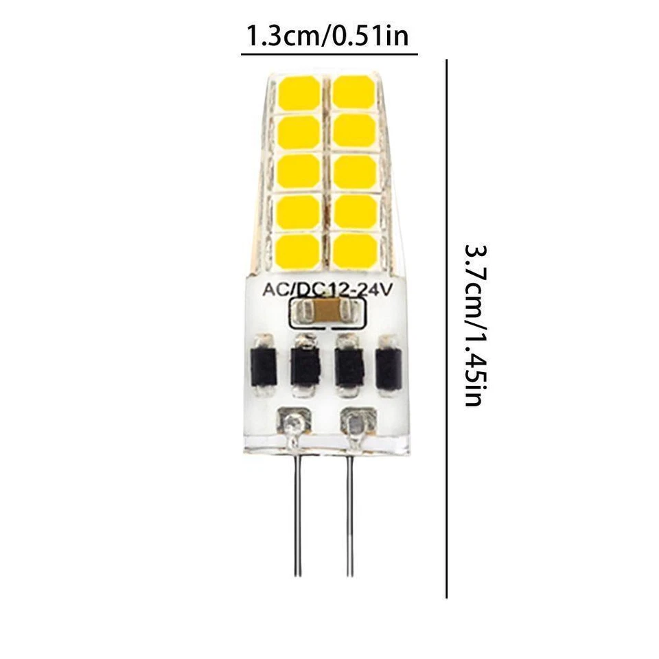 GY6.35 LED COB 3W Lamp Pin Base Bulb Dimmbars Warm White Cold WhiteS AC/DC 12V - Image 4 of 4