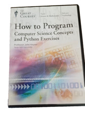 How to Program : Computer Science Concepts and Python Exercises DVD New gamer