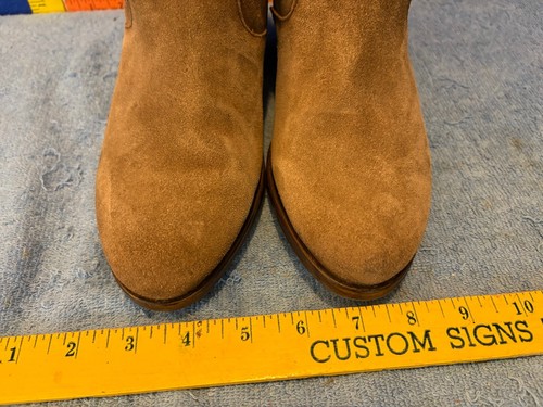 Pikolinos Brown Suede Leather Side Zip Up Ankle Boots Women's size 40 - Picture 5 of 14