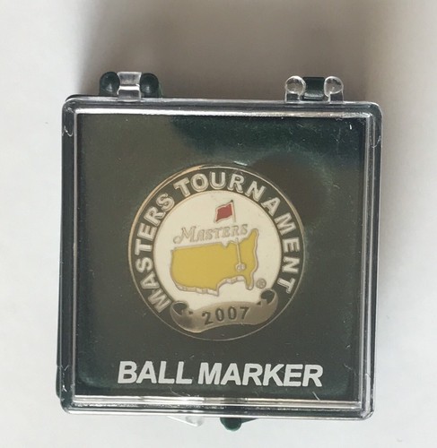 2007 Masters golf Ball Marker zach johnson wins augusta national pga - Picture 3 of 12