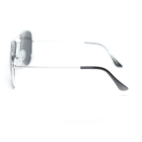 Air Force Series Sunglasses - Silver Mirrored Polarised Lens Men's / Women's - Picture 4 of 4