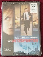 The Interpreter DVD (2005) Full Screen Edition BRAND NEW SEALED! Nicole Kidman