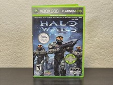Microsoft Xbox 360 Halo Wars Game Complete CIB (Disc Case Manual) Tested Works