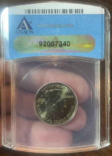 2004 P Texas Quarter ANACS Sample Slab Whitman Baltimore Convention March 2007 - Picture 2 of 2