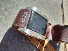 Diesel DZ-7078 Digital Men Quartz Watch Only The Brave WR 165 feet Solid SS 35mm