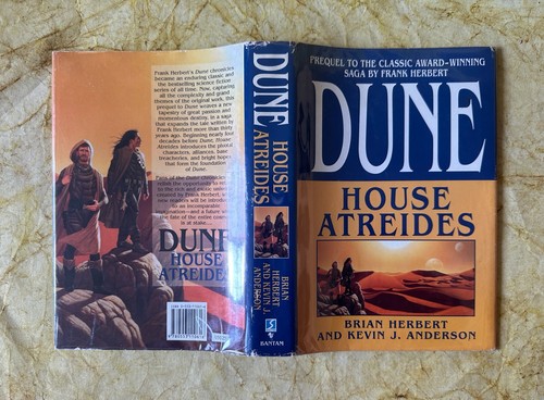 BRIAN HERBERT & KEVIN J ANDERSON : Dune: House Atreides : 1999 Bantam Hardcover - Picture 9 of 9