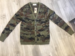 Nwt Lauren V Cardigan Taglia Camouflage Neck M Cotone Denim Supply Men's Ralph Pxn6FqdF