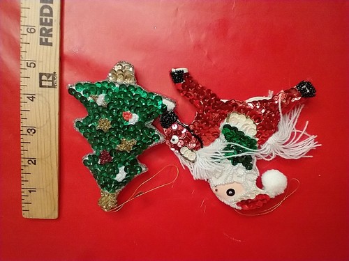 Weihnachtsbaum Landhausstil Konvolut Ornamente Konvolut 9 Stück Weihnachtsbaum Baumaufsätze - Bild 7 von 11