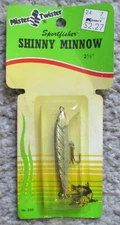 MISTER TWISTER Sportfisher 2-1/2" Shinny Minnow #250 Fishing Lure NEW IN PACKAGE