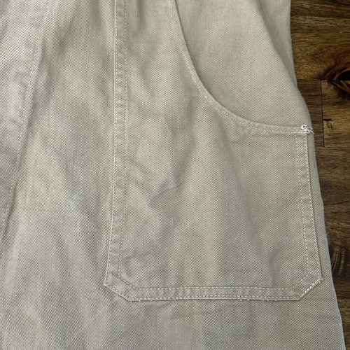 Women’s Belted Trench Coat Jacket Beige Button Front 100% Made In England - Picture 8 of 15