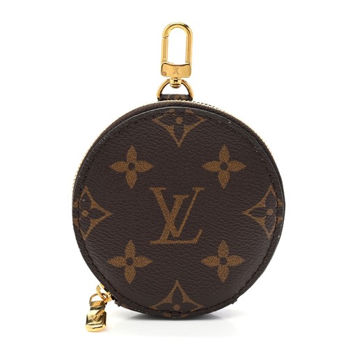 LOUIS VUITTON Monogram Round Coin Purse/black interior - 第 2/8 張圖片