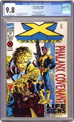 X-Factor #106A Lightle CGC 9.8 Newsstand 1994 4473925004