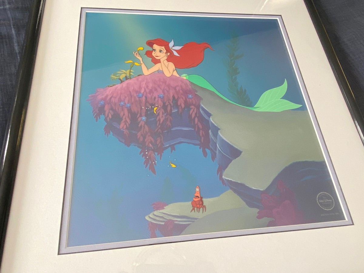 Original WALT DISNEY Little Mermaid Ariel Sebastian He Loves