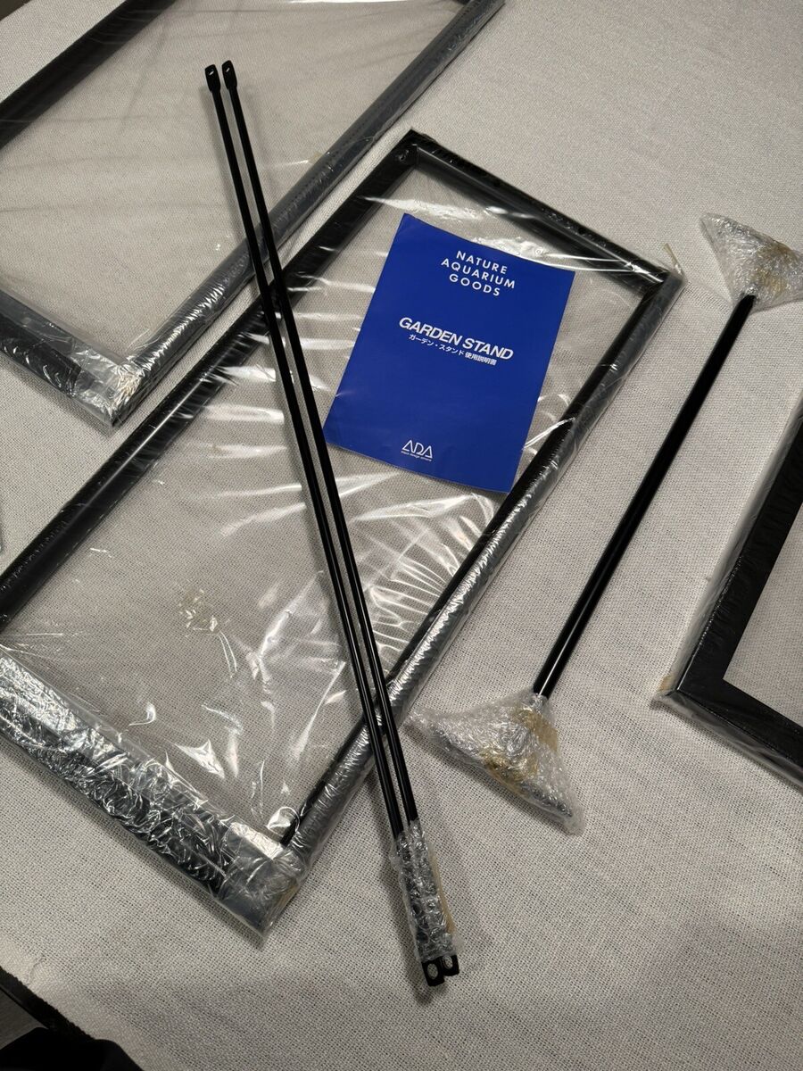 USED] ADA 廃盤！ガーデンスタンド 黒 90用 専用ラック付き(水槽