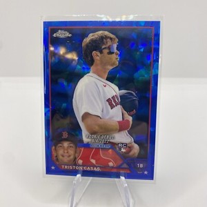 2023 Topps Chrome Sapphire Update Triston Casas RC Rookie Debut Redsox