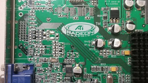 ATI Radeon VE RV100 64MB VGA DVI PCI DOS RETRO GAMING TARJETA DE VIDEO DE TRABAJO #R20 - Imagen 5 de 7