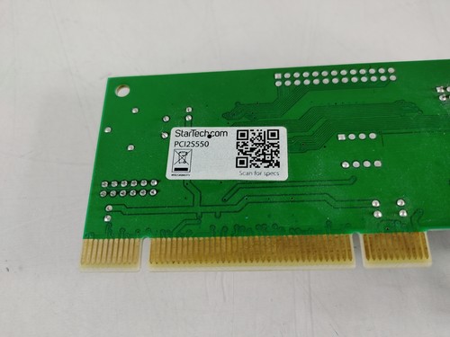 StarTech PCI2S550 2 Port RS232 PCI Low Profile Serial Adapter Card - Afbeelding 6 van 6