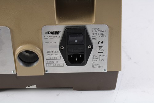 Taber Industries 5135 Rotary Platform Abraser Abrasion Tester - Fair Condition - 第 3/4 張圖片