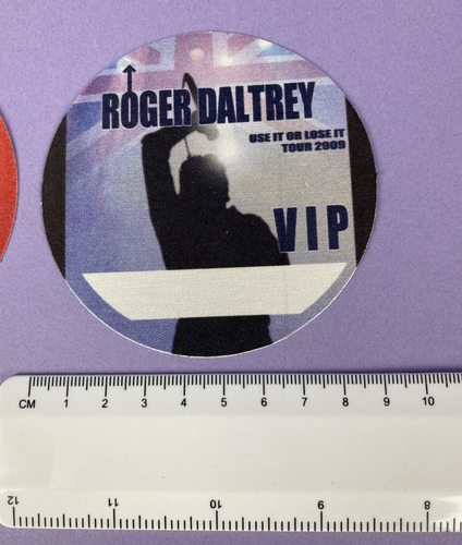 Roger Daltrey Use It Or Lose It 2000 Tour Original VIP Backstage 4 Pass Set - Bild 3 von 4