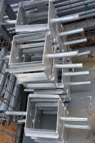 Vierwegkopf verzinkt für Baustützen 150 Stück Stützenkopf Deckenschalung - Picture 3 of 6