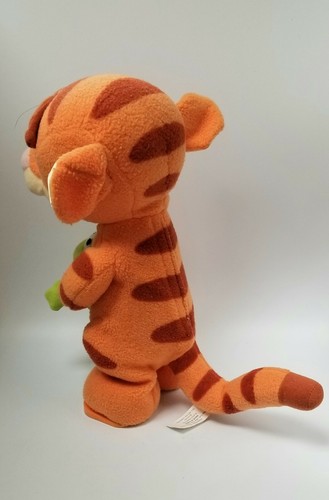 RARE Bounce Around Baby Tigger Holding Baby Frog Does Not Bounce Properly - Picture 2 of 12