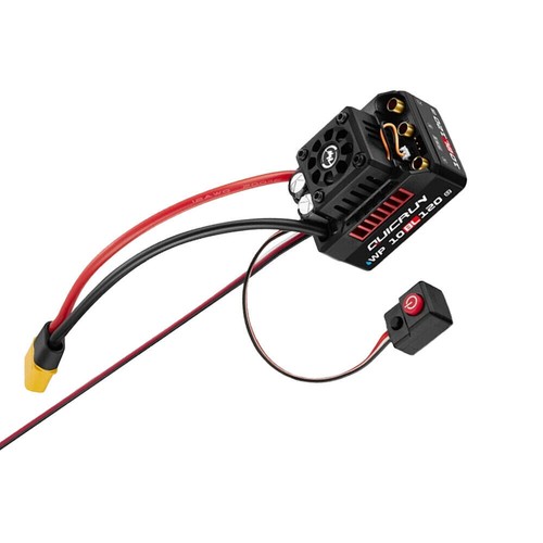 Hobbywing QUICRUN WP 10BL120 G2 120A 2-4S Lipo Speed Controller Brushless ESC bj - Picture 5 of 12