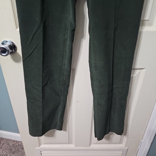 NWT Riviera by Jack Victor Koby Dress Pants Size R35 In Dark Hunter Green - Picture 3 of 12