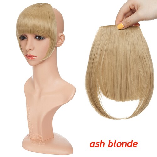 Extensiones de cabello con clip sintético con templos para mujer EE. UU. - Imagen 19 de 52