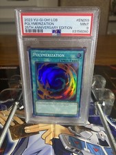Yu-Gi-Oh! Polymerization 25th Anniversary LOB-EN059 psa 9 Unlimited NM