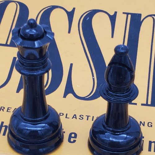 CHESS SET - E.S. LOWE #812 - Tournament - weighted pieces - collectible vintage - Picture 16 of 22