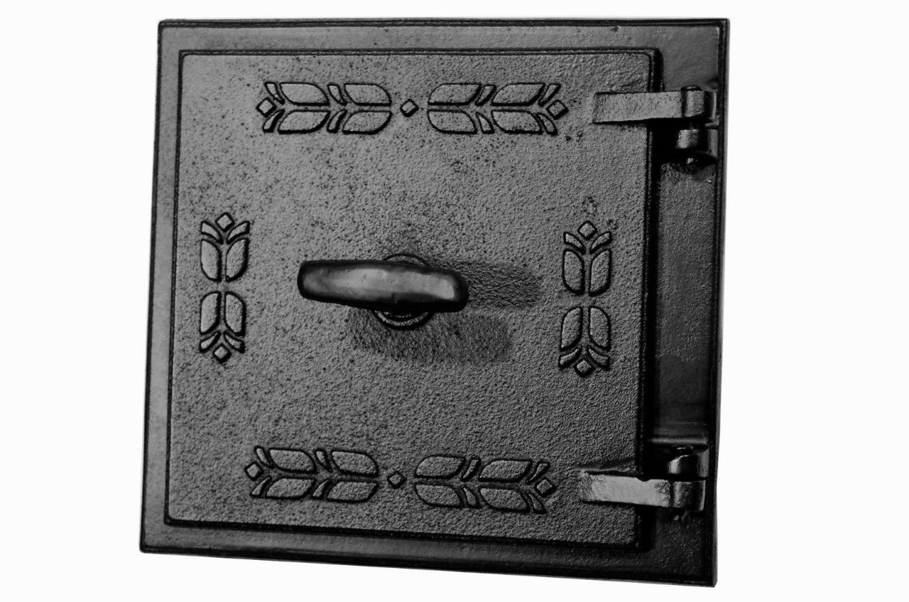 Cast Iron Fire Door Clay Bread Oven Pizza Stove Quality Gold (PQ) 27 x