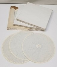 Lot of 2 New Partlow D1 527F 12 Hour Recorders Charts 100 per box + Open Box
