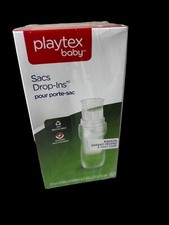 New PLAYTEX Sacs DROP-INS PRE-STERILIZED DISPOSABLE LINERS 8-10 Oz 100 Count