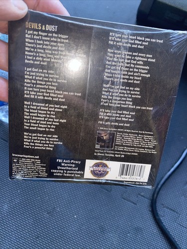 Bruce Springsteen Devils & Dust [single] New sealed With hype - Picture 7 of 9