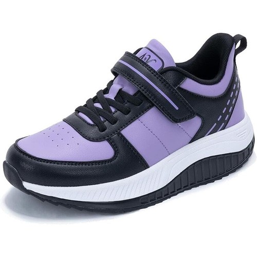 Womens Walking Shoes Arch Support Sneakers No-Tie Casual - Picture 2 of 4