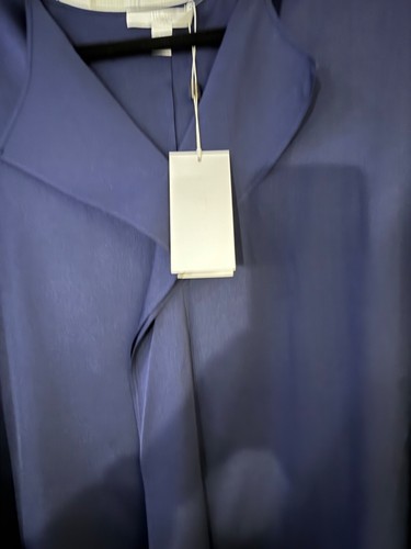 Hugo Boss Intessa Flutter Top, Ink Blue, Sz 10, originally $275 - Picture 3 of 5