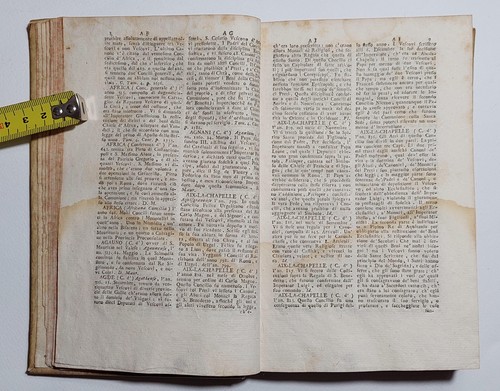 Settecentina Libro antico Dizionario portatile de' concili Venezia 1769 - Imagen 3 de 13