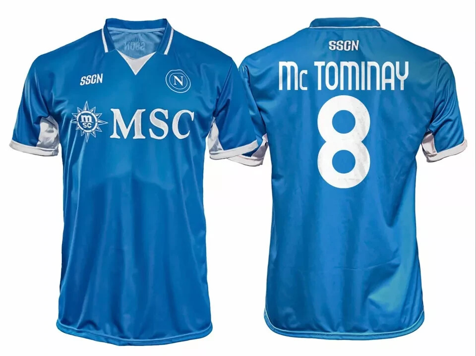 ナポリ EA7 ジャージ McTominay 8 2024 2025 Fourth Napoli EA7 Shirt McTominay 8